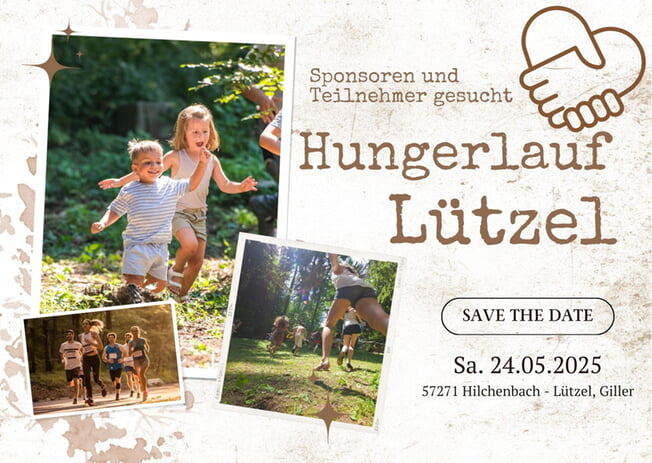 Hungerlauf L&uuml;tzel zu Gunsten eines Projektes der Allianzmission