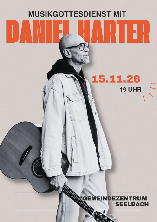 Musikgottesdienst mit Daniel Harter